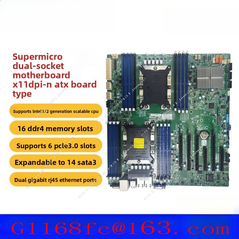 لوحة أم احترافية عالية الجودة  - مراجعة C621 Dual Cpu Motherboard وسعره