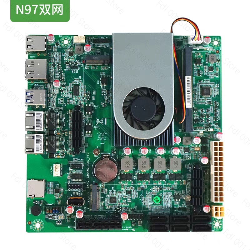 لوحة أم N100 مع منفذين 2.5G و1 - مراجعة Mini Itx Dual 2.5G Nas Motherboard وسعره
