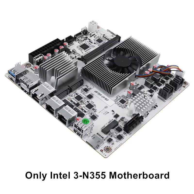 لوحة أم NAS ميني ITX بـ 8 فتحا - مراجعة Mini Itx Dual 2.5G Nas Motherboard وسعره